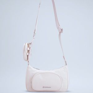 Lululemon crossbody with Nano Pouch - White Opal
